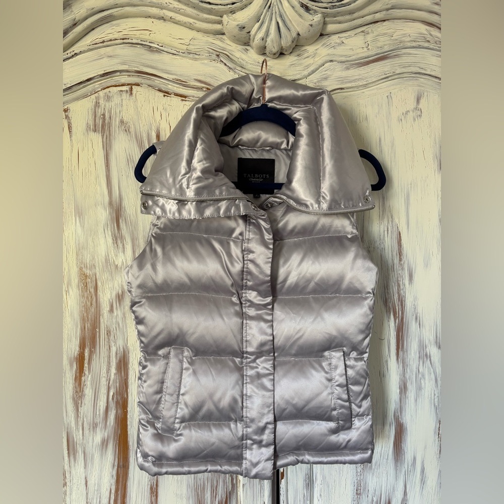 Talbots Duck Down Puffer Vest